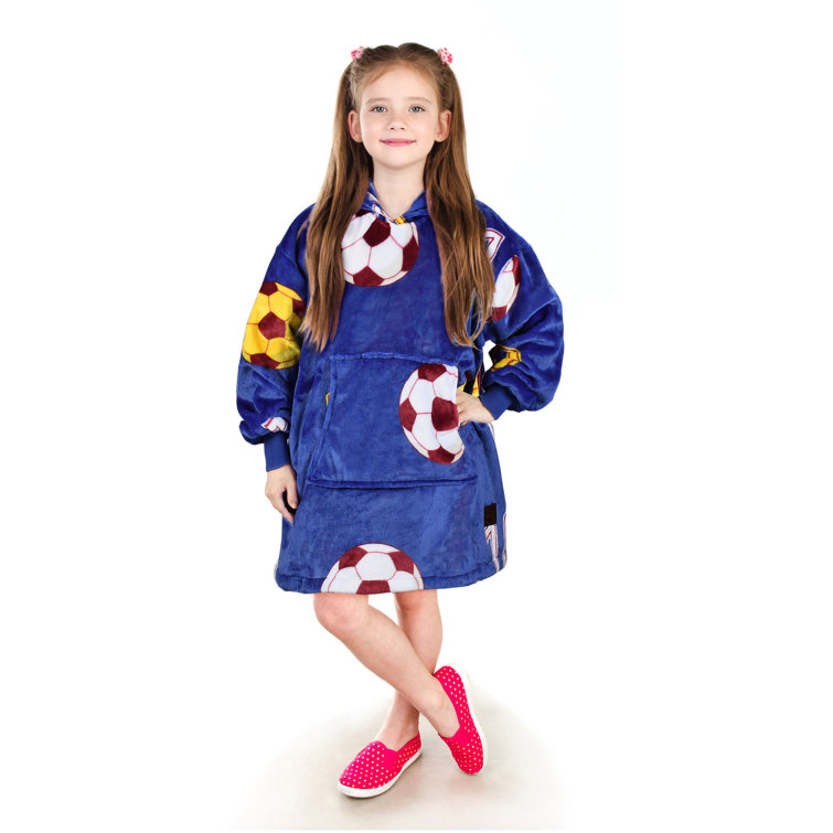 Oversized fleece hoodie online kids